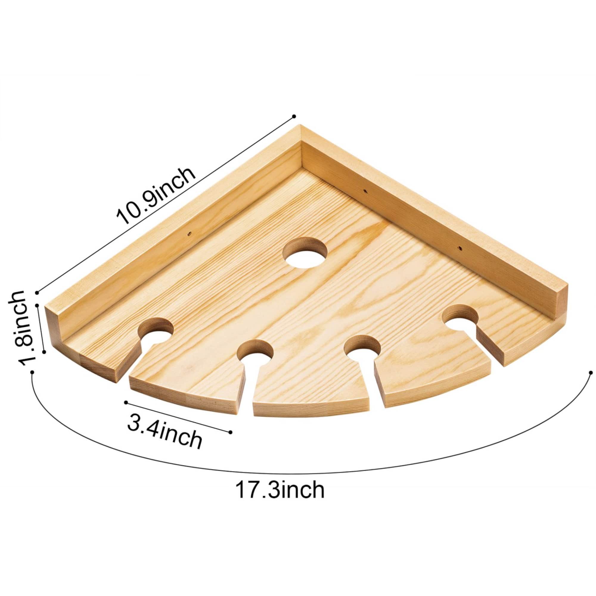 Wood Wall Mounted Wine Rack Holder
